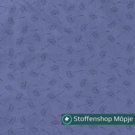 Jersey Paardenbloemen Indigo