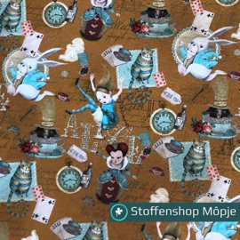 Jersey Alice in Wonderland Oker