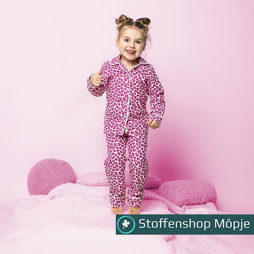 Flanel Digital Leopard Fuchsia