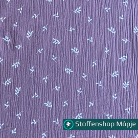 Hydrofiel Blaadjes Mauve