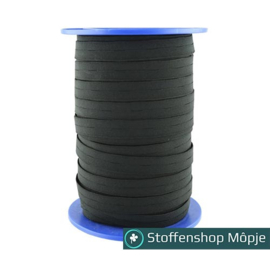 Zwart Knoopsgatenelastiek 18 mm