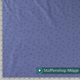 Jersey Paardenbloemen Indigo
