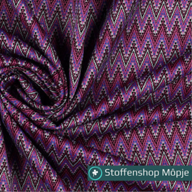 Knitted Jacquard Cerise
