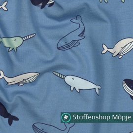 Jersey Whales Blue