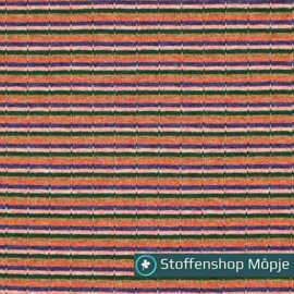 Knitted Jacquard Stripes Multicolour