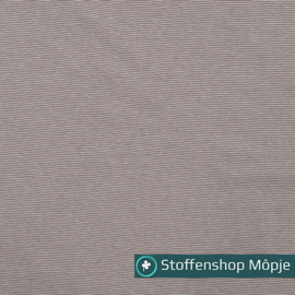 Jersey Stripe Taupe