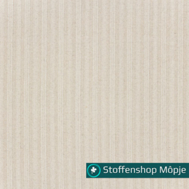 Viscose Linnen Streep Beige