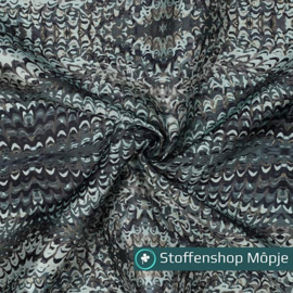 Jacquard Abstract Lurex Pine
