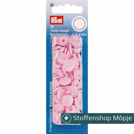 Prym Color Snaps 12,4 mm Roze 30 Stuks