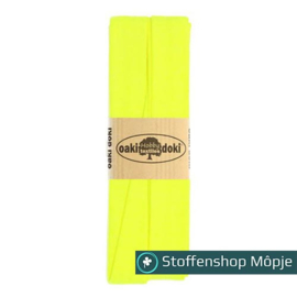 Jersey Biaisband 20 mm Neon Geel (954) 3 Meter
