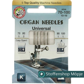 Organ Needles Universeel Ecopack nr. 70-100