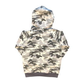 Hoodie Camouflage Grijs