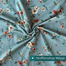 Sweat Digital Flowers Dark Mint