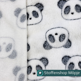 Welness Fleece Panda Wit