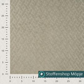 Badstof Jacquard Graphic Khaki