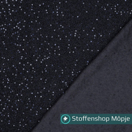 Teddy Sequins Navy