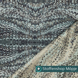 Jacquard Abstract Lurex Pine