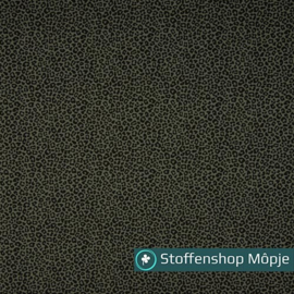 Jersey Leopard Khaki