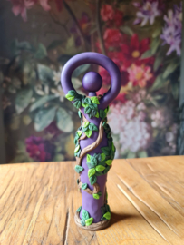 Purple spiral Goddess