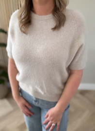 Knitted Top | Beige