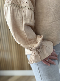 Blouse | Saar beige