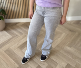 Wide Leg jeans grijs | Norfy