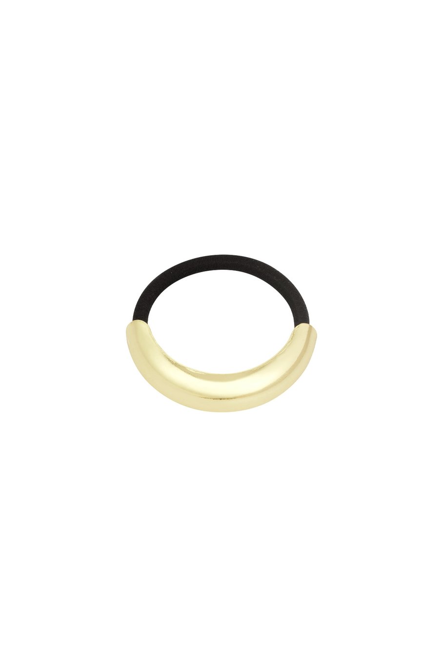 Haarelastiek | gold simple curve