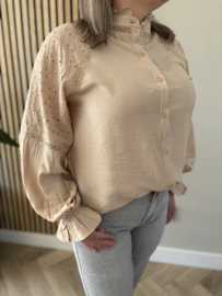 Blouse | Saar beige