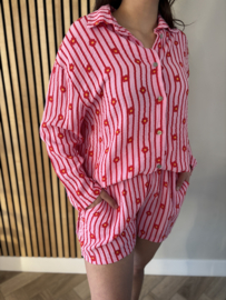 Alyssa Set | Roze/oranje