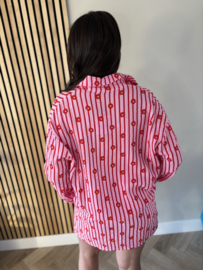 Alyssa Set | Roze/oranje