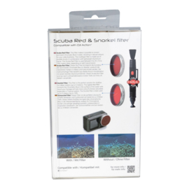 PRO-mounts Scuba Red & Snorkel Filter for DJI Action