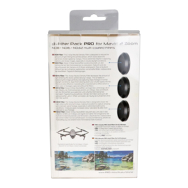 PRO-mounts 3-Filter Pack PRO for Mavic 2 Zoom (ND8 + ND16 + ND32 Multi Coated)