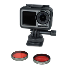 PRO-mounts Scuba Red & Snorkel Filter for DJI Action