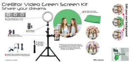 PRO-mounts Cre8tor Video Green Screen Kit