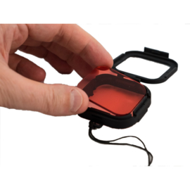 PRO-mounts Scuba Red Filter for GoPro* HERO 2017 & HERO 5 & HERO 6 & HERO (2017) & Hero7
