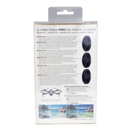 PRO-mounts 3-Filter Pack PRO for Mavic 2 Zoom (ND8/PL + ND16/PL + ND32/PL Multi Coated)