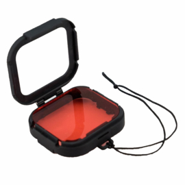 PRO-mounts Glass Filter RED (for H3, 3+, 4 & Session)