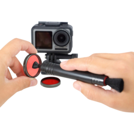 PRO-mounts Scuba Red & Snorkel Filter for DJI Action