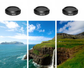 PRO-mounts 3-Filter Pack for Mavic 2 Zoom (ND8 + ND16 + ND32 standard)