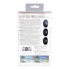 PRO-mounts 3-Filter Pack PRO for DJI Osmo Pocket (ND8 + ND16 + CPL Multi Coated)