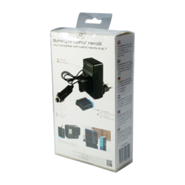 PRO-mounts Battery Kit HERO 8, 7, 6 & 5 Camera