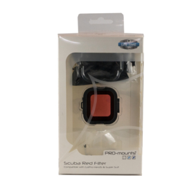 PRO-mounts Scuba Red Filter for GoPro* HERO 2017 & HERO 5 & HERO 6 & HERO (2017) & Hero7