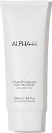 Clear skin blemish control mask