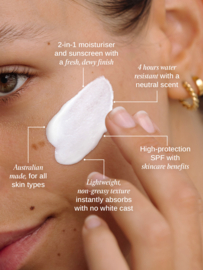 Daily Essential Moisturizer SPF50+  with hydrosella