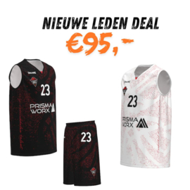Nieuwe leden deal: Wedstrijdtenue + Uit-shirt
