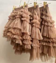 Luxe tule rokje | brown | exclusief