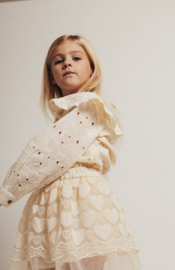 Luxe blouse met bloemetjes | Rosal | Baje Studio