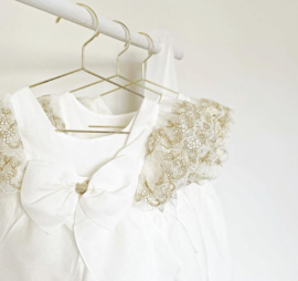 Jurkje luxury | Lyna  | offwhite | Princess