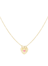 Ketting  | love blossom  | goud