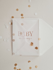 Baby on the way | Confetti Wenskaart